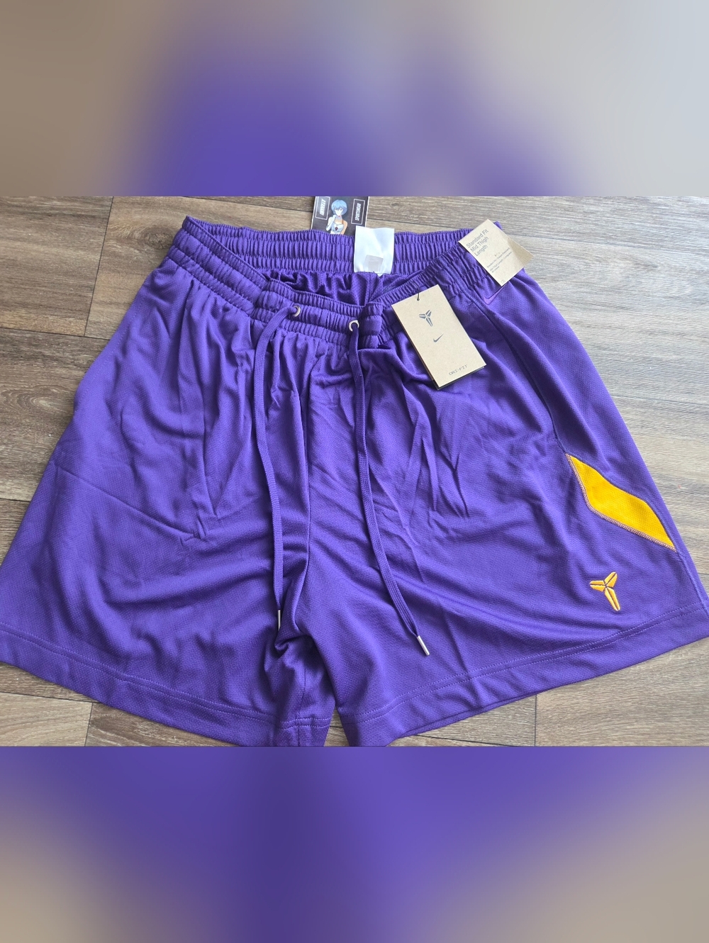 Nike Kobe Bryant Mamba Dri-Fit 6" Basketball Shorts Medium